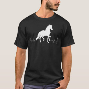 T-shirt Amateur de cheval artsy sabrina