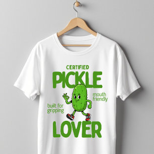 T-shirt Amateur de cornichons certifié Mignon Drôle Cornic