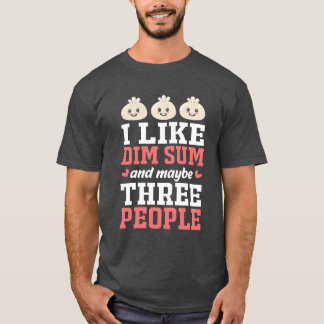 T-shirt Amateur de Dim Sum drôle Dumpling Nourriture chino
