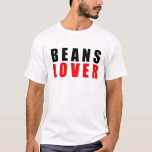 T-shirt Amateur de haricots, j'aime les haricots