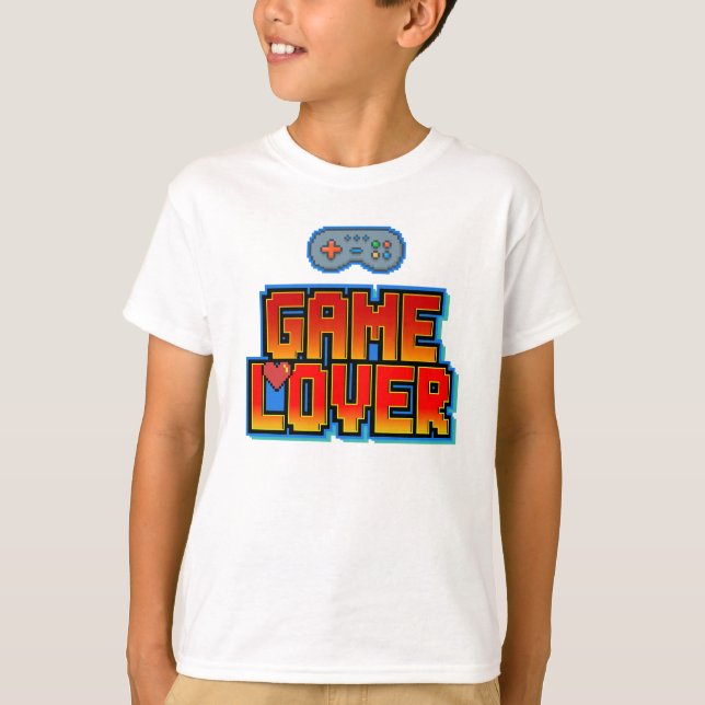T-shirt Amateur de jeu (Devant)