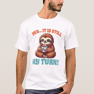 T-shirt Amateur de jeu de société paresseux Soirée de jeu