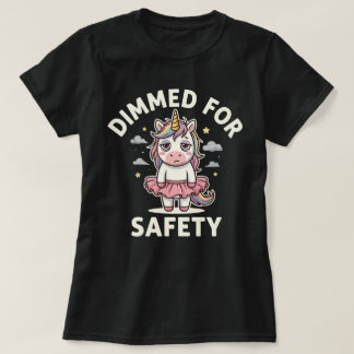 T-shirt Amateur de mème sarcastique de licorne drôle Kawai
