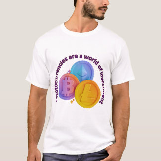T-shirt Amateur de monnaie numérique