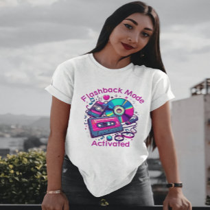 T-shirt Amateur de musique rétro 