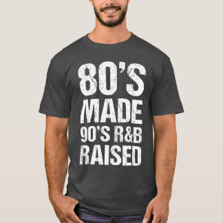 T-shirt Amateur de musique RNB Old School fait dans les an