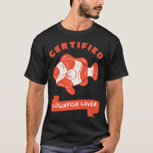 T-shirt Amateur de poisson clown certifié