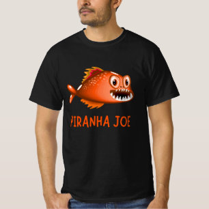 T-SHIRT AMATEUR DE POISSON PIRANHA