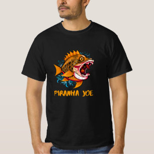 T-SHIRT AMATEUR DE POISSON PIRANHA