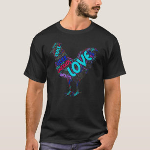 T-shirt Amateur de poulet drôle Cocotte-Coc-Coc ! Poulet