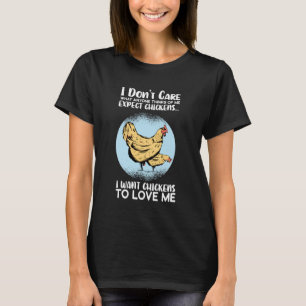 T-shirt Amateur de poulet drôle éleveur de volaille de pou