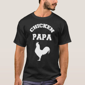 T-shirt Amateur de poulet Papa homme amateur de poulet hom