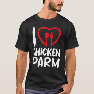 T-shirt Amateur de poulet Parm Foodie Parmesan Drôle J'ado
