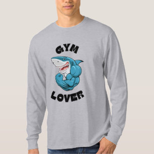 T-shirt Amateur de salle de sport requin