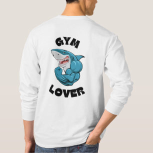 T-shirt Amateur de salle de sport requin