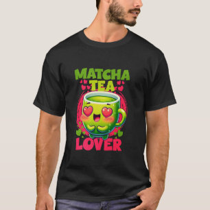 T-shirt Amateur de thé matcha
