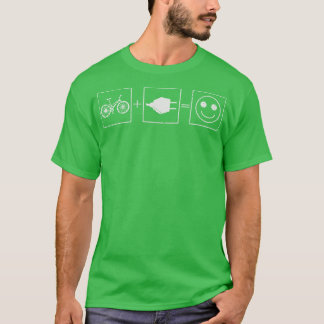 T-shirt Amateur de vélo électrique Vélos passionné
