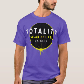 T-shirt Amateurs d'astronomie Total Solaire Eclipse 2024 T
