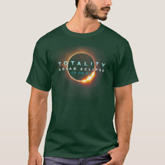 T-shirt Amateurs d'astronomie Total Solaire Eclipse 2024 T