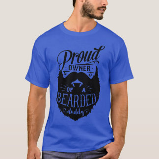 T-shirt Amateurs de barbe Cadeau Fière propriétaire barbu 