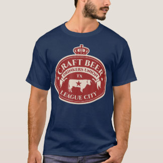 T-shirt Amateurs de bière artisanale - League City Texas