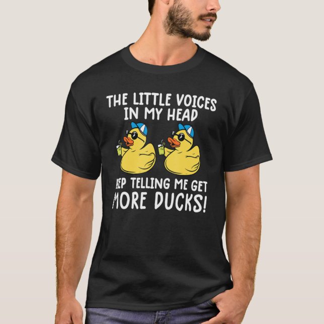 T-shirt Amateurs de canard Propriétaires de canard en caou (Devant)
