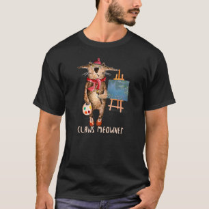 T-shirt Amateurs de chats et artistes Griffes Meownet Arti