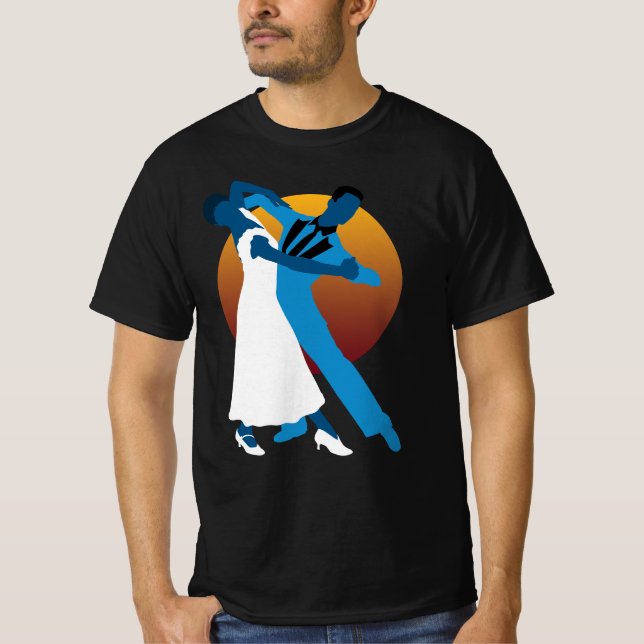 T-shirt Amateurs de danse valse (Devant)