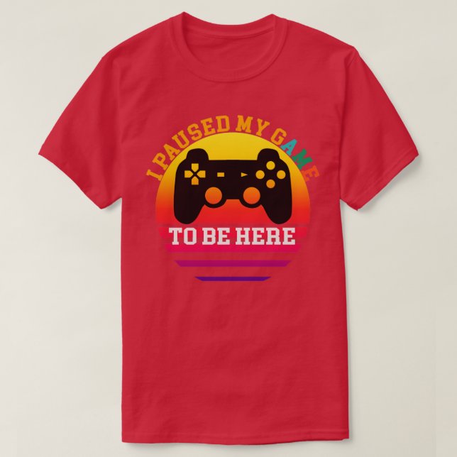 T-shirt Amateurs de jeu (Design devant)