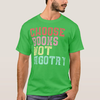 T-shirt Amateurs de livres Cadeaux Choisissez Livres Pas B