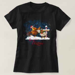 T-shirt Amateurs de poulet Noël Pôle Nord