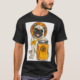 T-shirt Amateurs de Pug Chéri