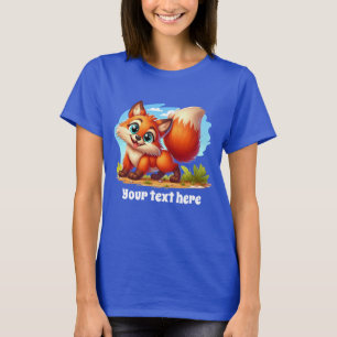 T-shirt Amateurs de renards personnalisables