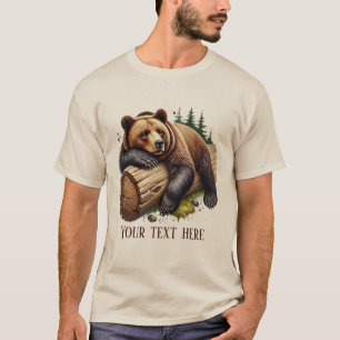 T-shirt Amateurs d'ours cool personnalisables