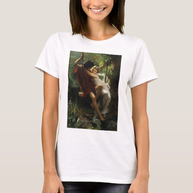 T-shirt Amateurs en Swing. Printemps par Pierre Auguste Co (Devant)