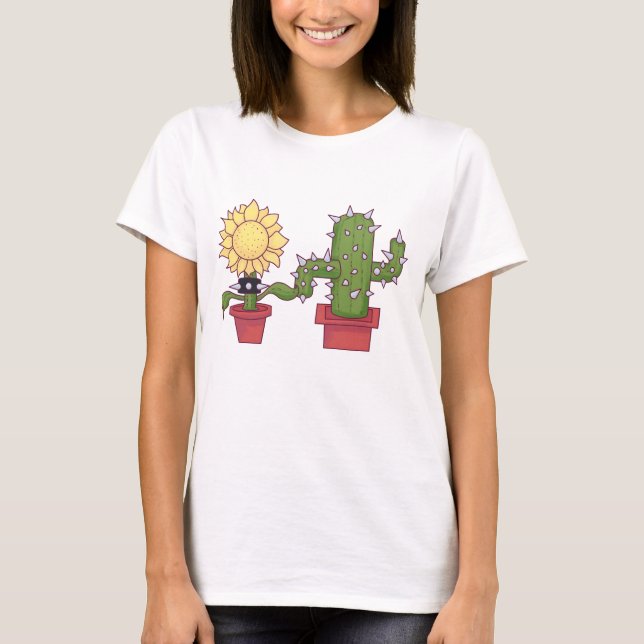 T-shirt Amateurs plantes (Devant)