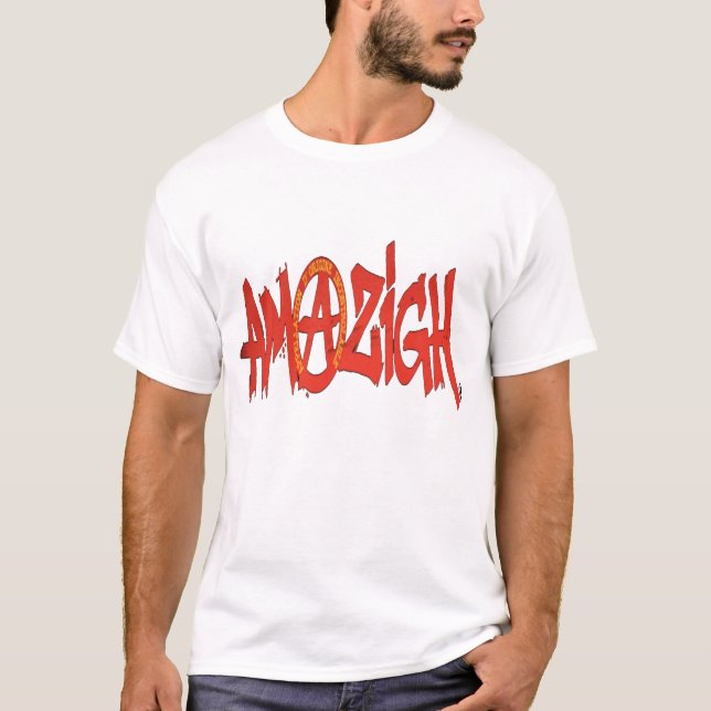 T-shirt Amazigh Kateb Protesta (Devant)