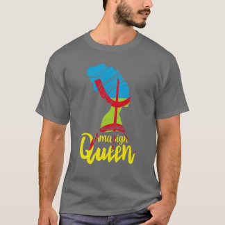 T-shirt Amazigh Maroc Drapeau Berbère Racines Afro