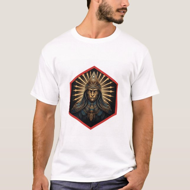 T-shirt Amazing Illuminati Fantasy Portrait (Devant)