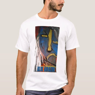 T-SHIRT AMAZONE BLEUE