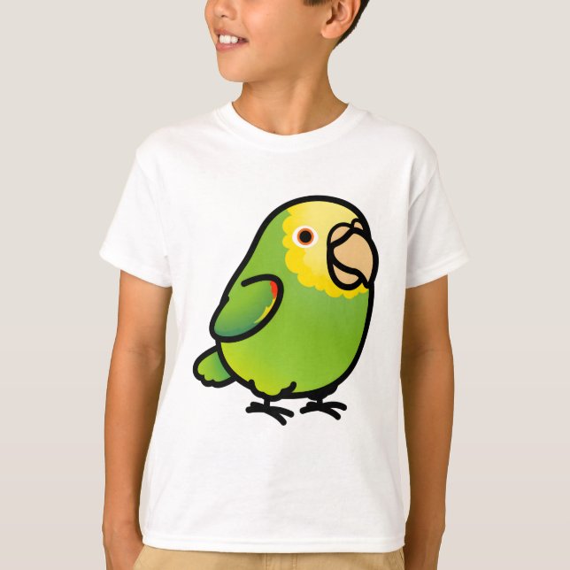 T-shirt Amazonie à double tête jaune (Devant)