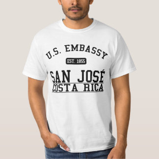 T-shirt Ambassade San Jose, Costa Rica
