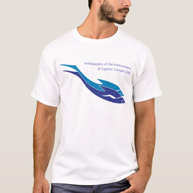 T-shirt Ambassadeurs du canyon d'EL Capitan (Devant)