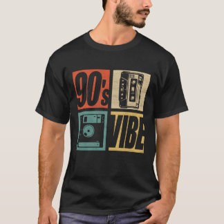 T-shirt Ambiance 90 Mode des années 1990 Soirée thème 90 F