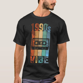 T-shirt Ambiance 90 Style Vintage Années 90 Rétro famille