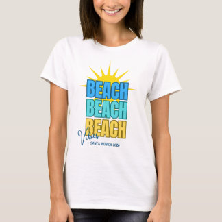 T-shirt Ambiance de plage personnalisée 