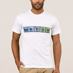 T-shirt Ambition faite d'éléments