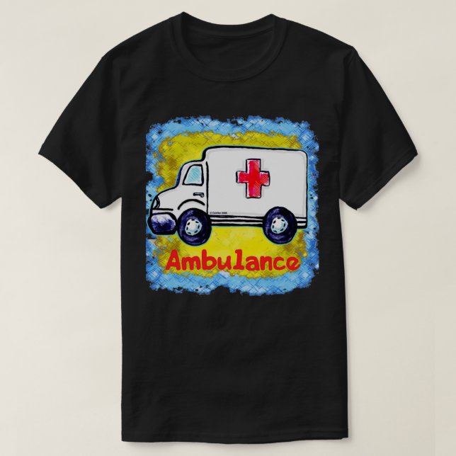 T-shirt Ambulance 1 (Design devant)