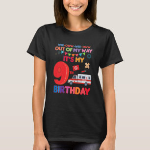 T-shirt Ambulance Anniversaire de enfant Thème Hors de mon