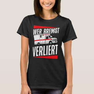 T-shirt Ambulance qui perd ses freins